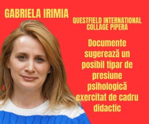 Gabriela Irimia, acuzată de bullying psihologic: un nou caz ridică semne de întrebare