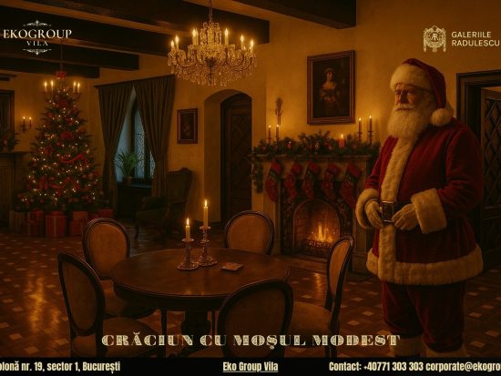 Moș Crăciun și farmecul Crăciunului anilor ’30 la Eko Group Vila